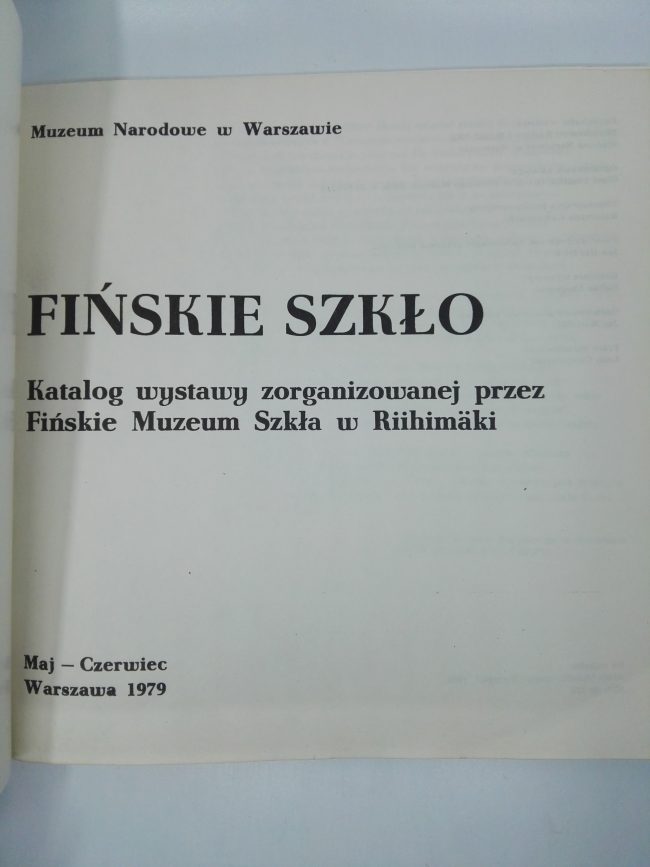 Książka Fińskie szkło