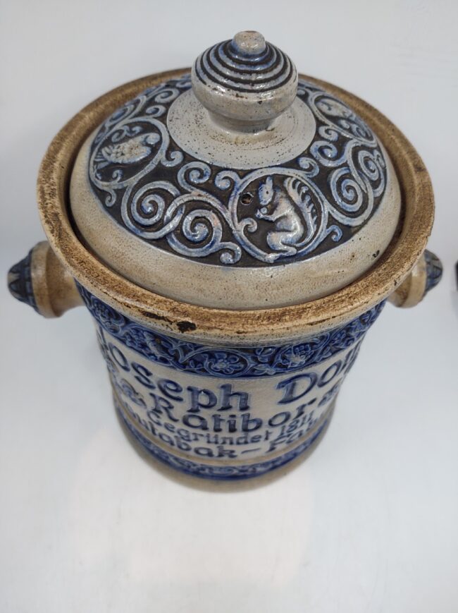 Pojemnik na tabakę KAUTABAK - JOSEPH DOMS RATIBOR - RACIBÓRZ