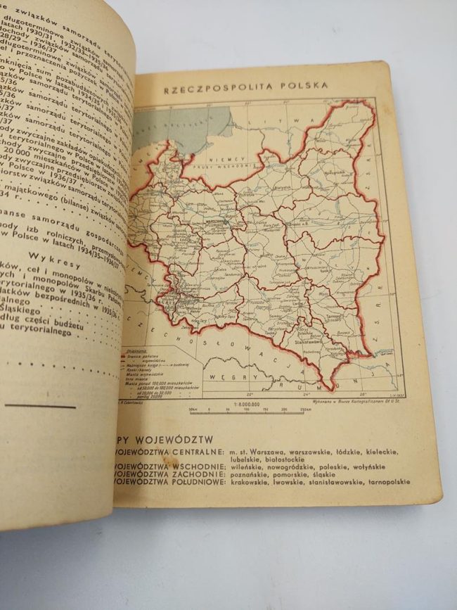 Książka - Mały Rocznik Statystyczny, 1937 r.