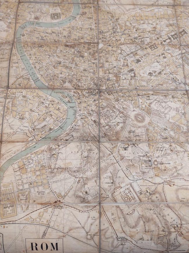 Stary plan miasta Rzym