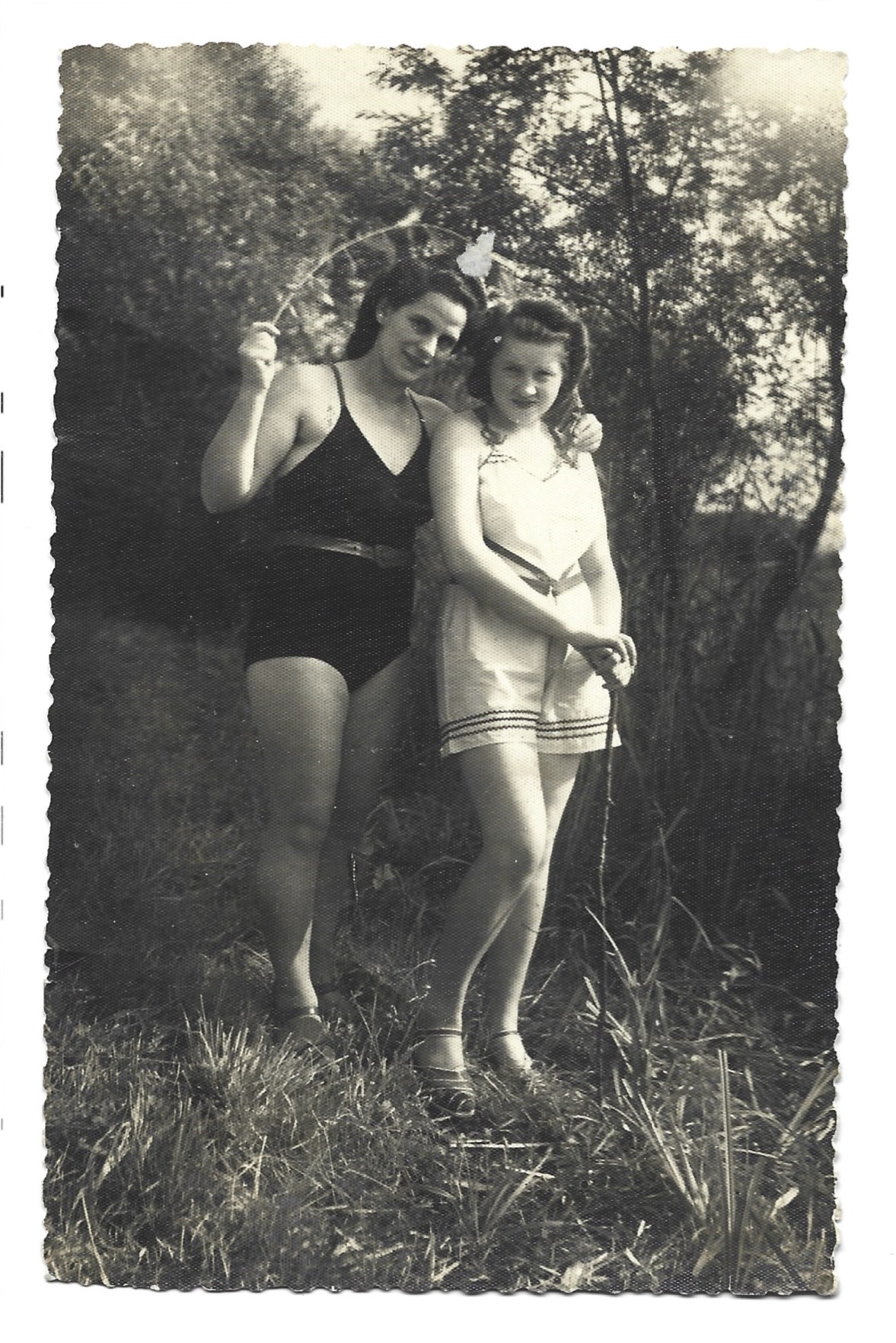 Zdjęcie kobiet w strojach kąpielowych, Węgry, 1942r.