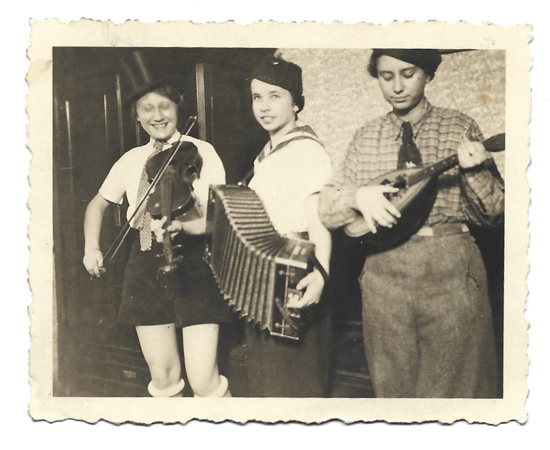 Zdjęcie muzykantek, Katowice, lata 30-te