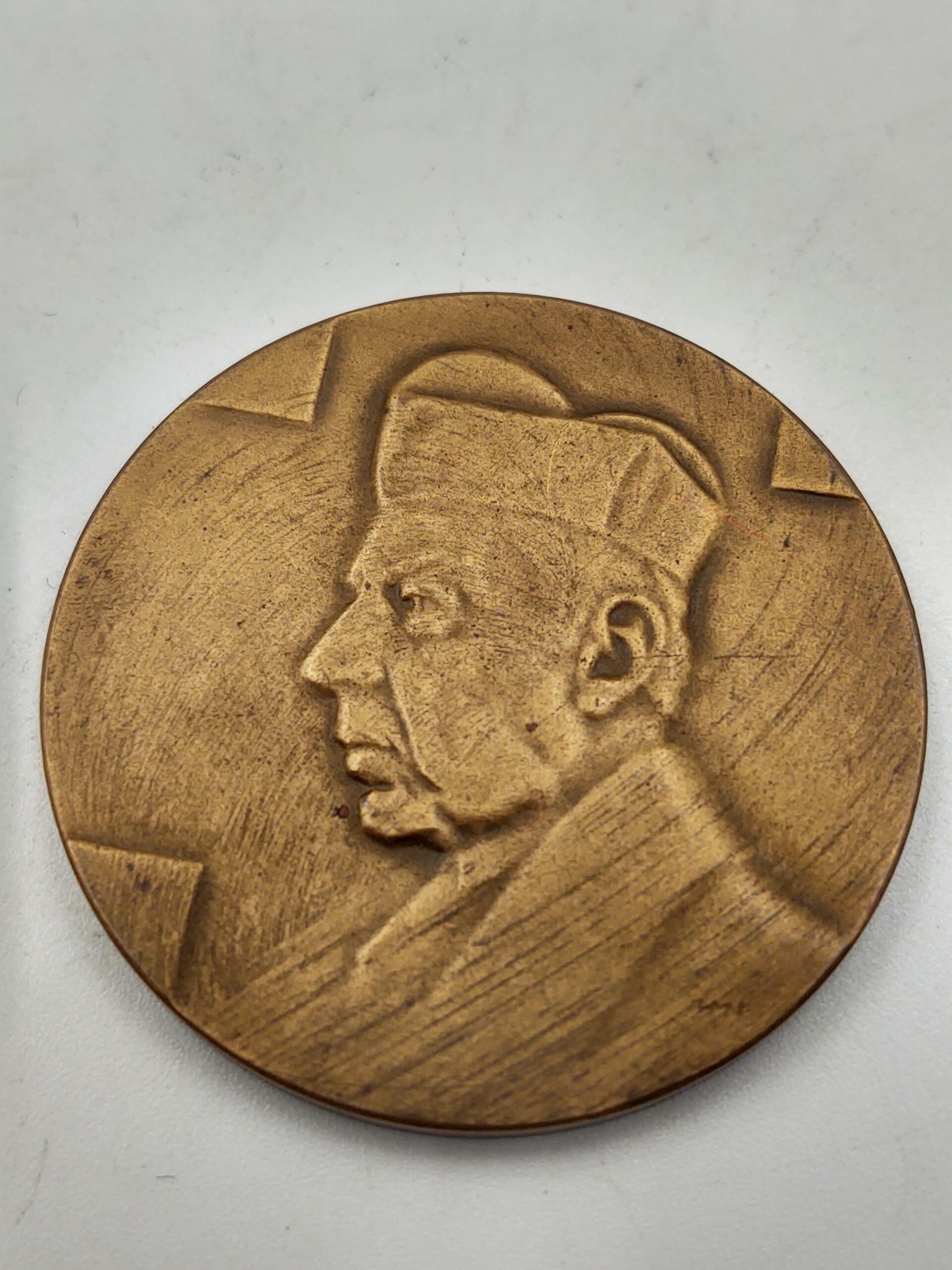 Medal mosiężny - Kardynał Stefan Wyszyński