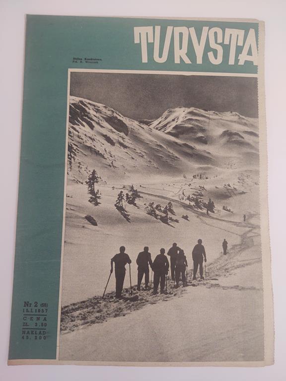 Czasopismo “Turysta” – 1957 r., nr 2