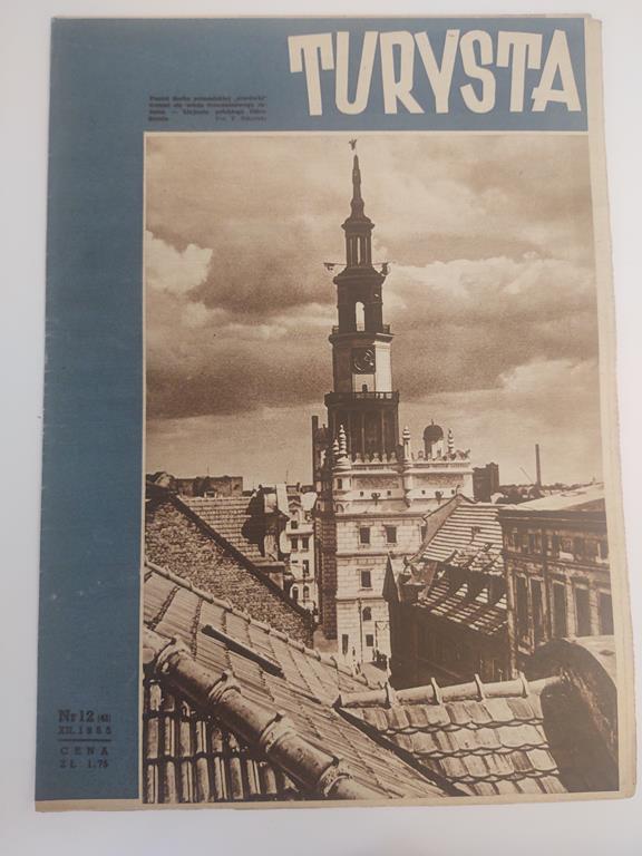 Czasopismo “Turysta” – 1955 r., nr 12