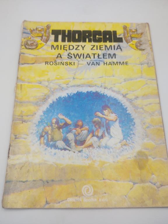 Komiks “Thorgal – Między Ziemią a Światłem” Rosiński/Van Hamme – 1990 r.