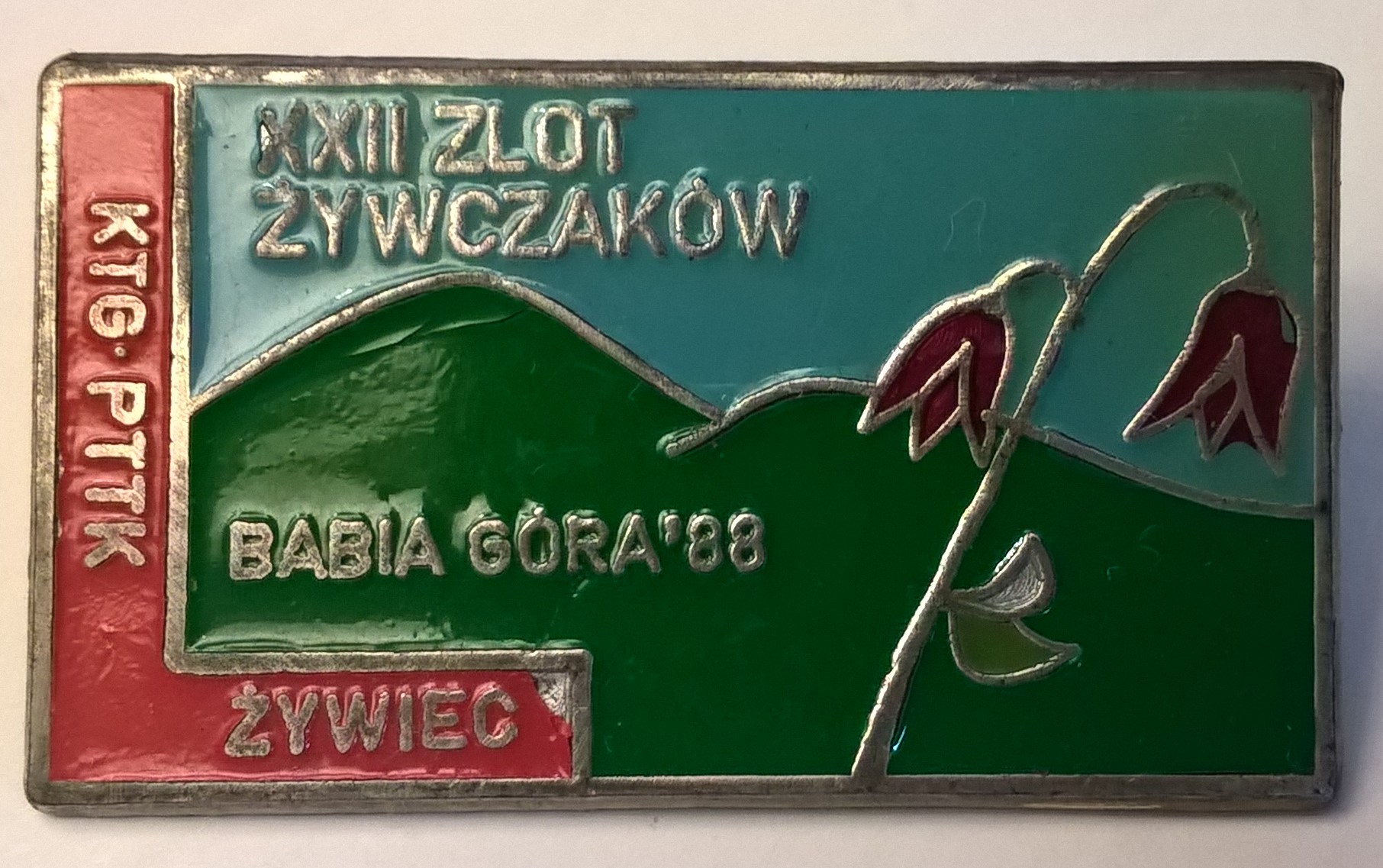Odznaka - XXII Zlot Żywczaków Babia Góra '88