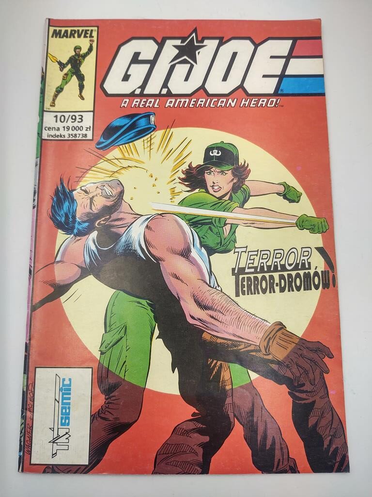 Komiks “G.I.Joe - Terror Dromów!”, nr 10/93