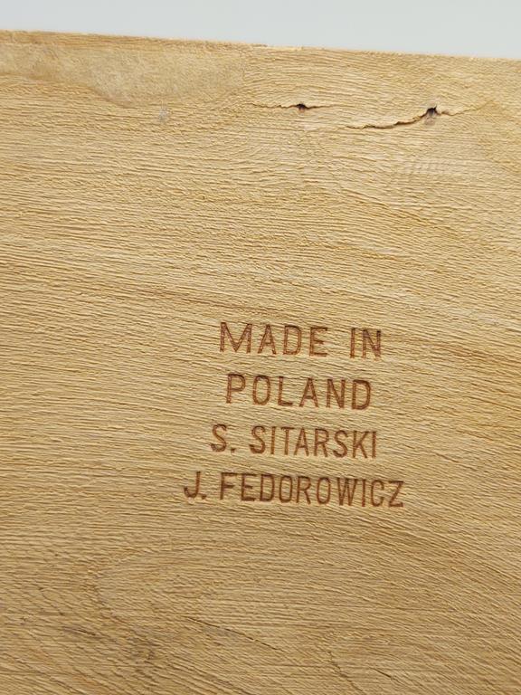 Drewniana szopka Bożonarodzeniowa  Made in Poland S. Sitarski J. Fedorowicz