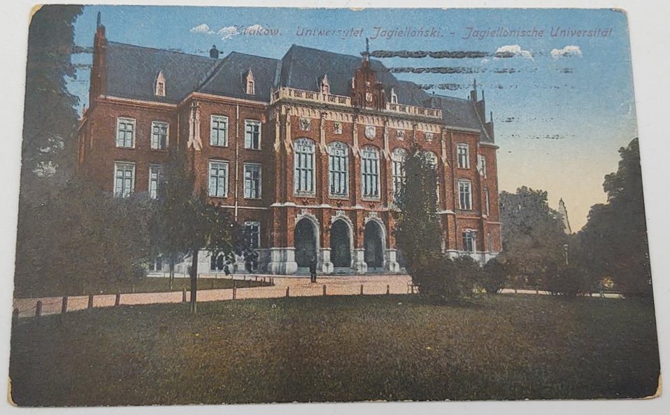 Pocztówka - Kraków. Uniwersytet Jagielloński - Jagiellonische Universitat; 1932 r.