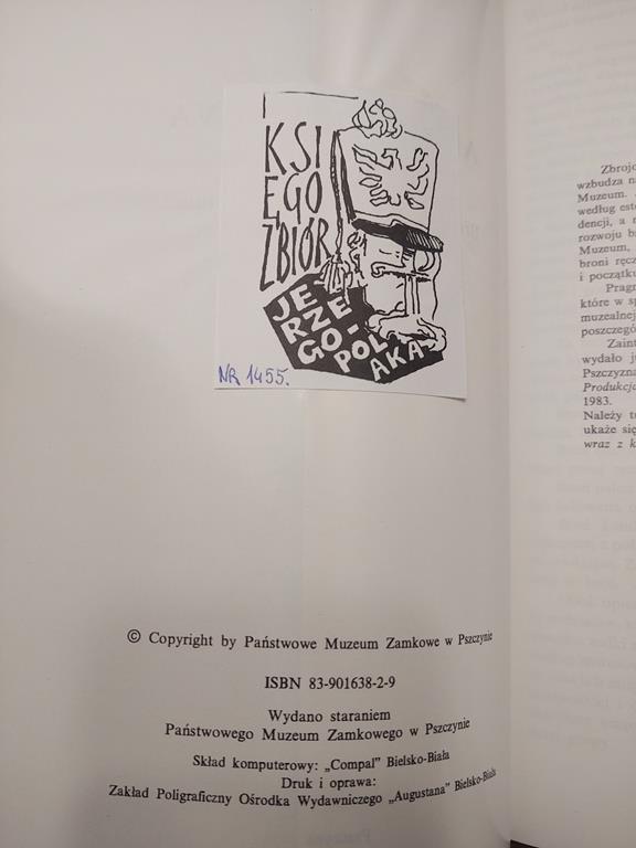 Książka "Arma Ofensiva. Broń ręczna z minionych stuleci" Jan Kruczek; 1994r. - z księgozbioru Jerzego Polaka