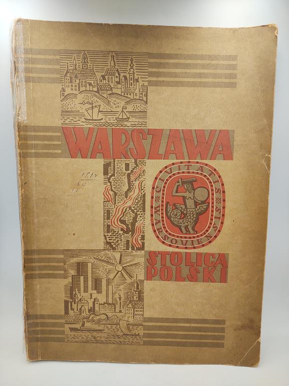 Książka "Warszawa - stolica Polski", 1949 r.