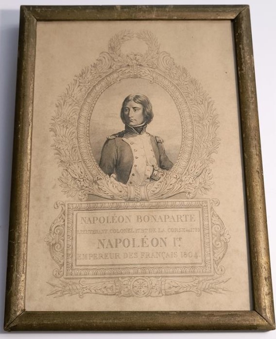 Stara grafika - Napoleon Bonaparte