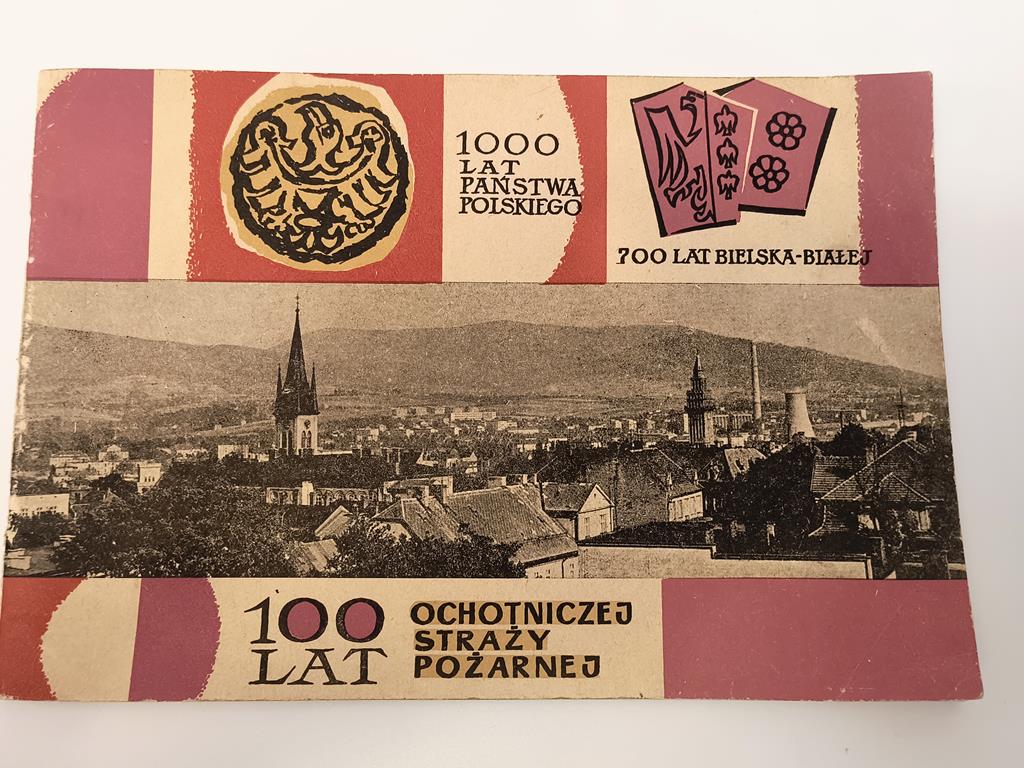 "100 lat Ochotniczej Straży Pożarnej w Bielsku-Białej" - jednodniówka, 1966 r.