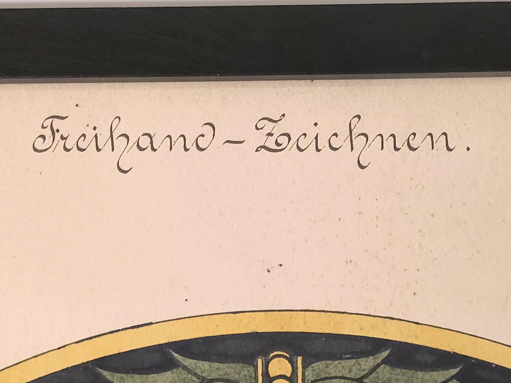 Projekt dekoracji - Emil Kolaczek, Bielitz (Bielsko), 1901 r.