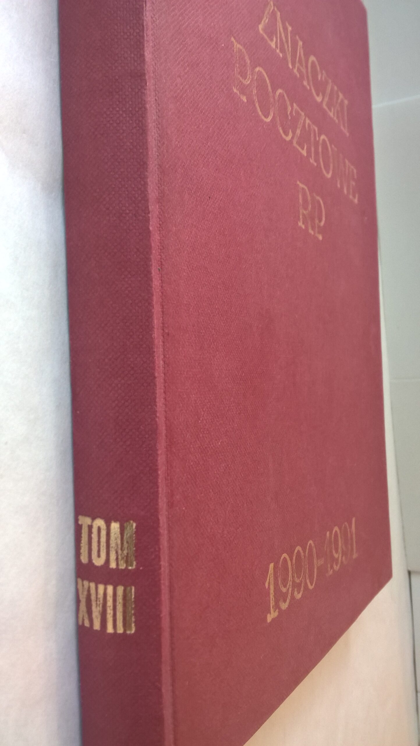 Klaser – Znaczki pocztowe RP, Tom XVIII, 1990-1991