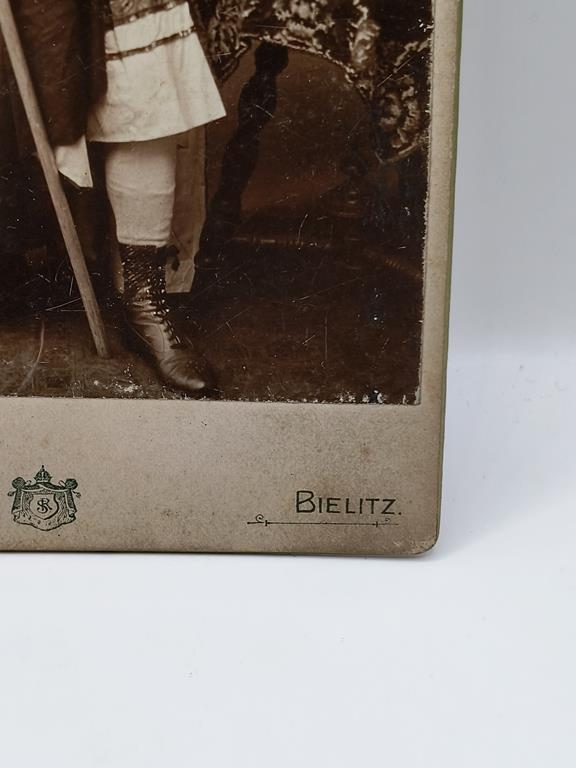 Zdjęcie - aktor, teatr Bielitz - 1902/1903 r.
