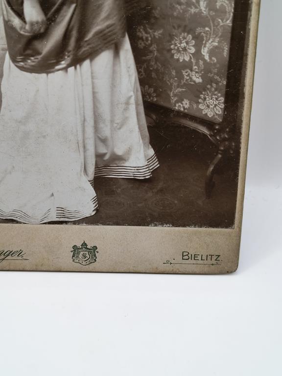 Zdjęcie aktorki, teatr Bielitz – 1902/1903 r.