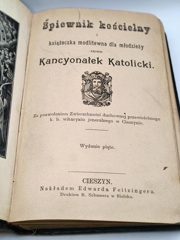 "Kancyonałek katolicki - Śpiewnik kościelny i książeczka modlitewna dla młodzieży