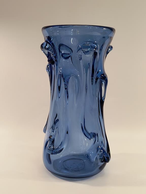 Duży wazon niebieski - Czechy