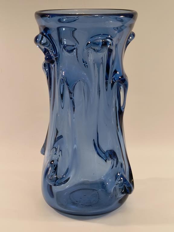 Duży wazon niebieski - Czechy