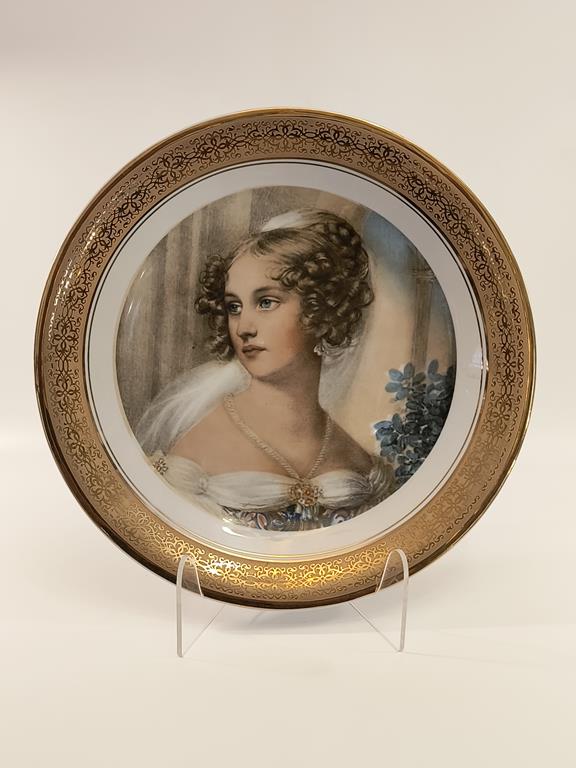 Patera-talerz naścienny Natalia Potocka - porcelana Wawel