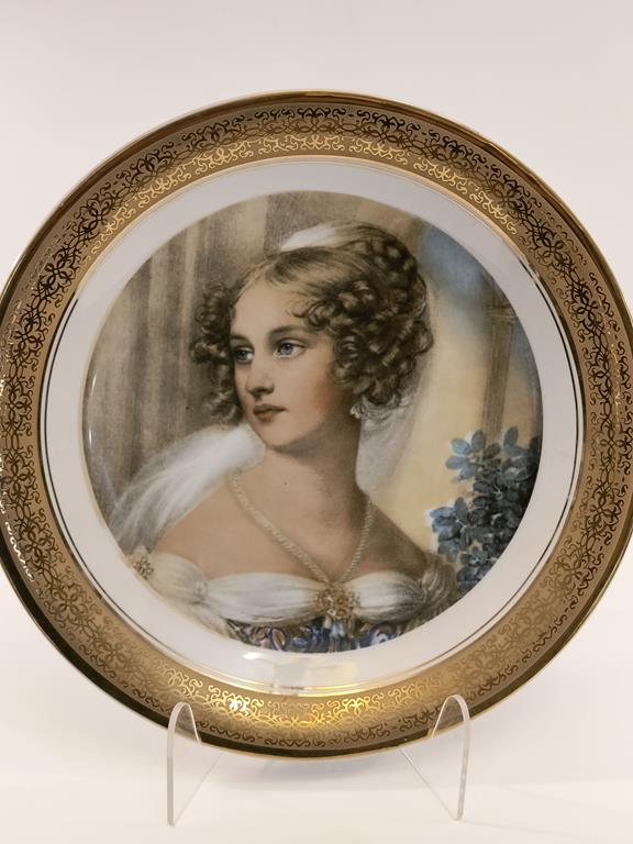 Patera-talerz naścienny Natalia Potocka - porcelana Wawel