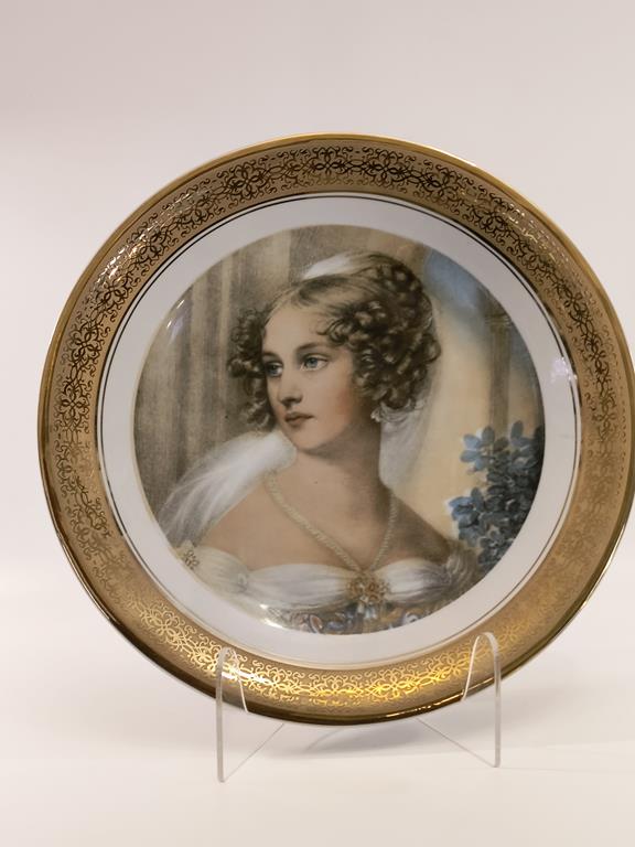 Patera-talerz naścienny Natalia Potocka - porcelana Wawel