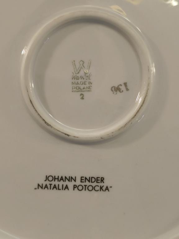 Patera-talerz naścienny Natalia Potocka - porcelana Wawel