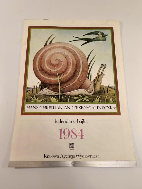 Kalendarz-bajka na 1984 rok - Hans Christian Andersen "Calineczka"