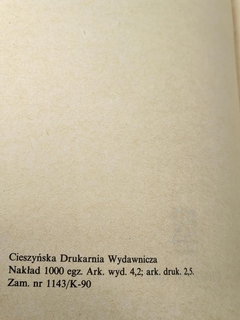 Książka "Cieszyński słownik gwarowy" Józef Golec, 1991 r.