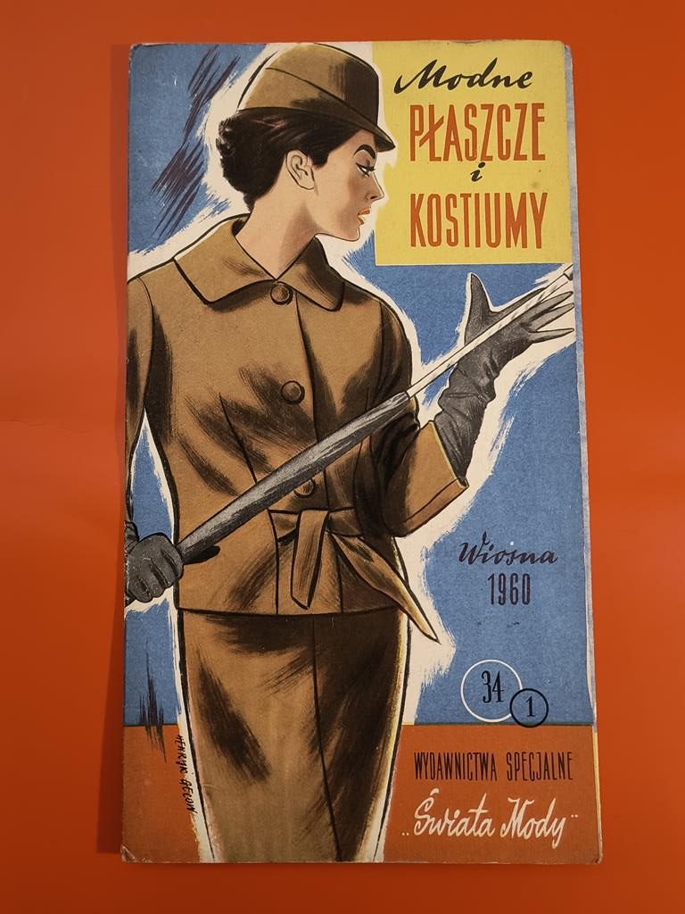 Katalog Świata Mody – Modne płaszcze i kostiumy, Wiosna 1960