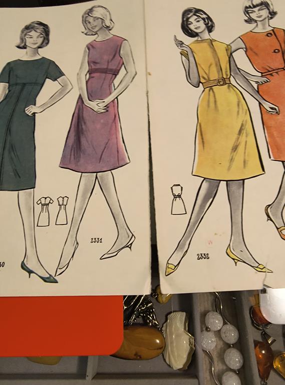 Katalog Świata Mody – Modne suknie wiosenne, 1963