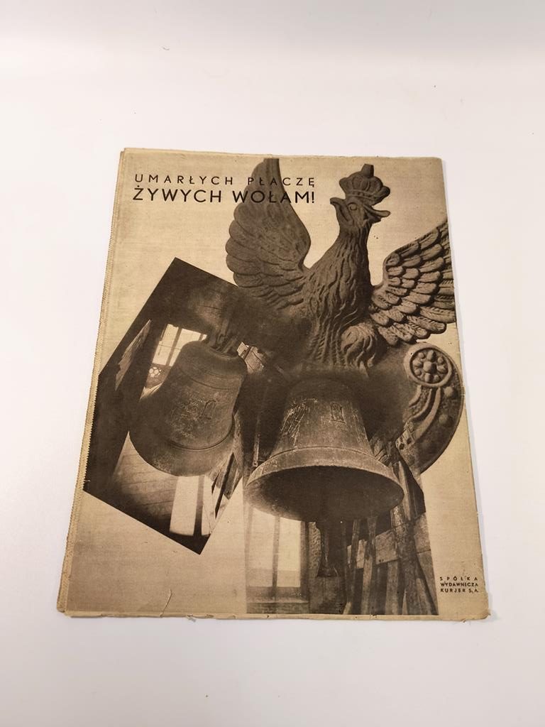 Album pamiątkowy z uroczystości pogrzebowych Józefa Piłsudskiego "Gdy wódz odchodził w wieczność", 1935 r.