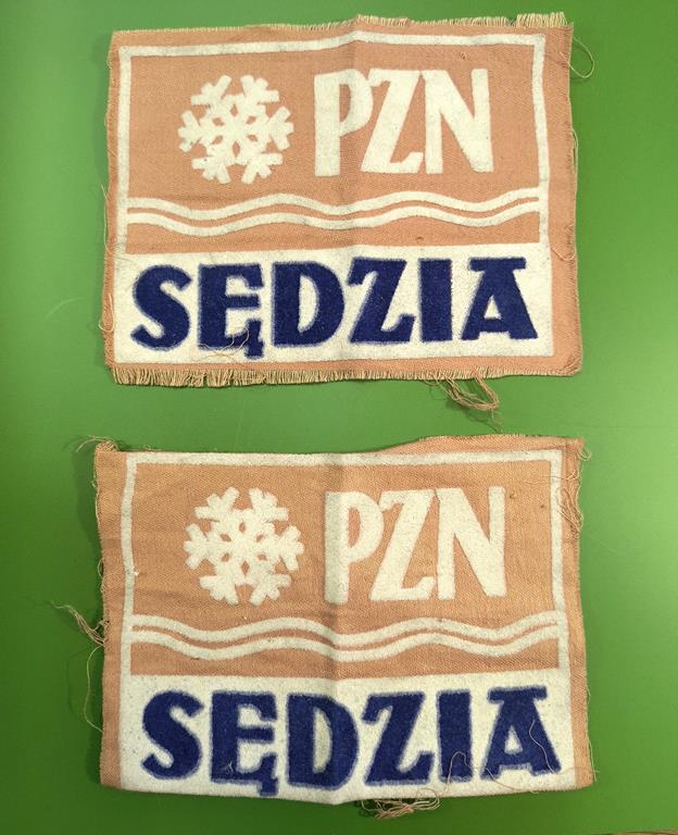 Naszywki - Sędzia PZN, 2 szt.