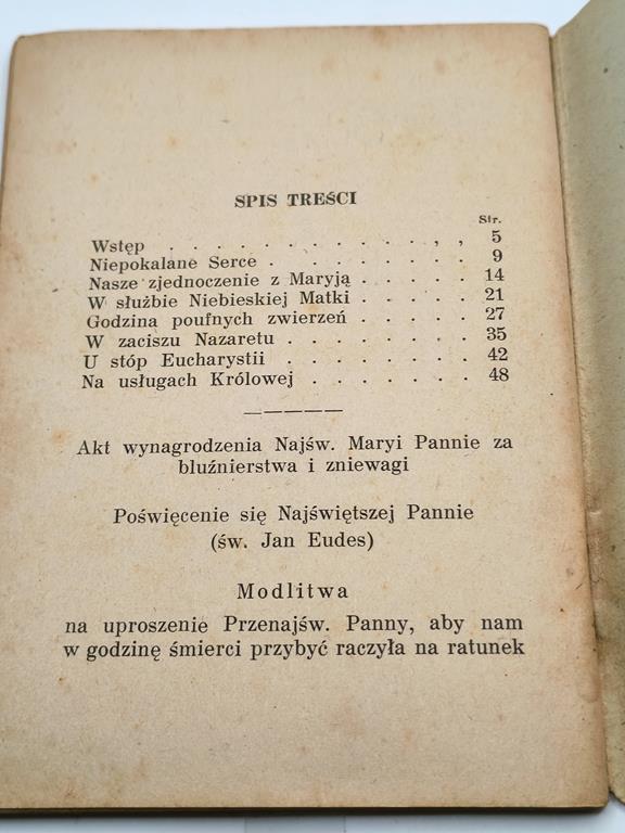 Książeczka modlitewna "Przy Sercu Matki", 1945 r.