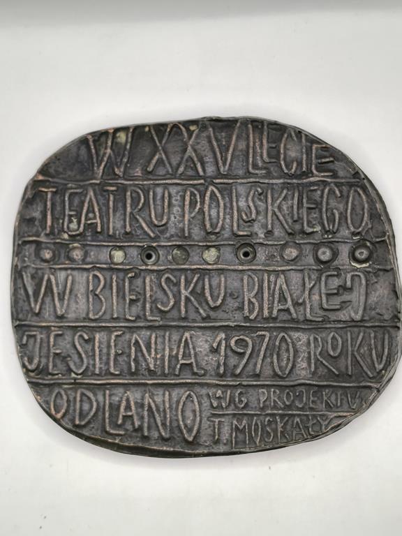 Medal - XXV-lecie Teatru Polskiego w Bielsku-Białej, 1970 r.