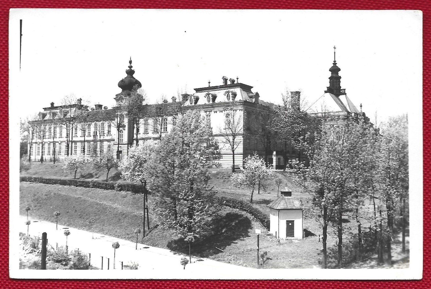 Pocztówka - Teschen, Elisabeth-Spital - Cieszyn, Szpital Elżbiety, 1941 r.