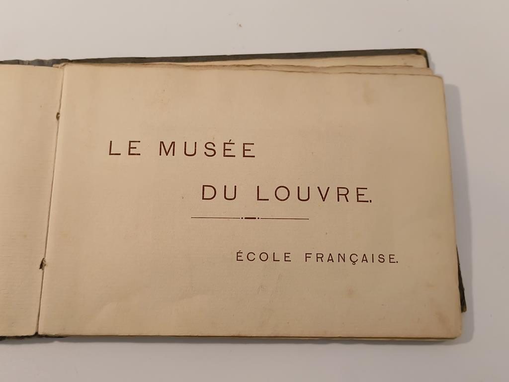 Album "Le Musée du Louvre. École Française" - Luwr. Szkoła francuska