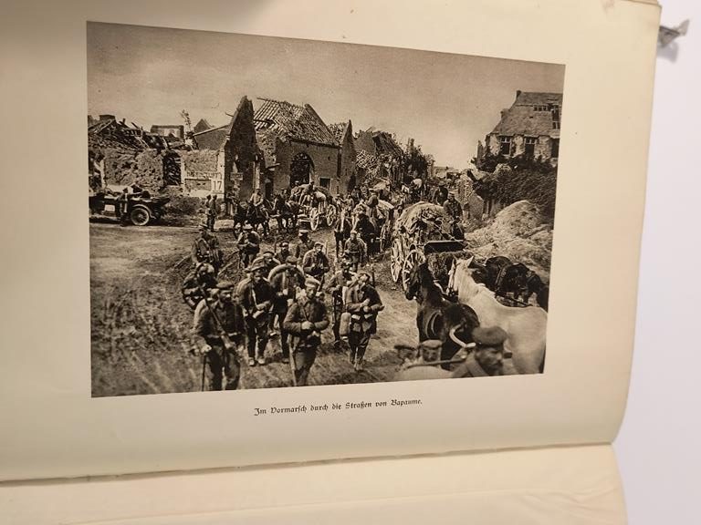 Książka "Der Weltkrieg im Bild" - Wojna światowa na zdjęciach, 1926 r.