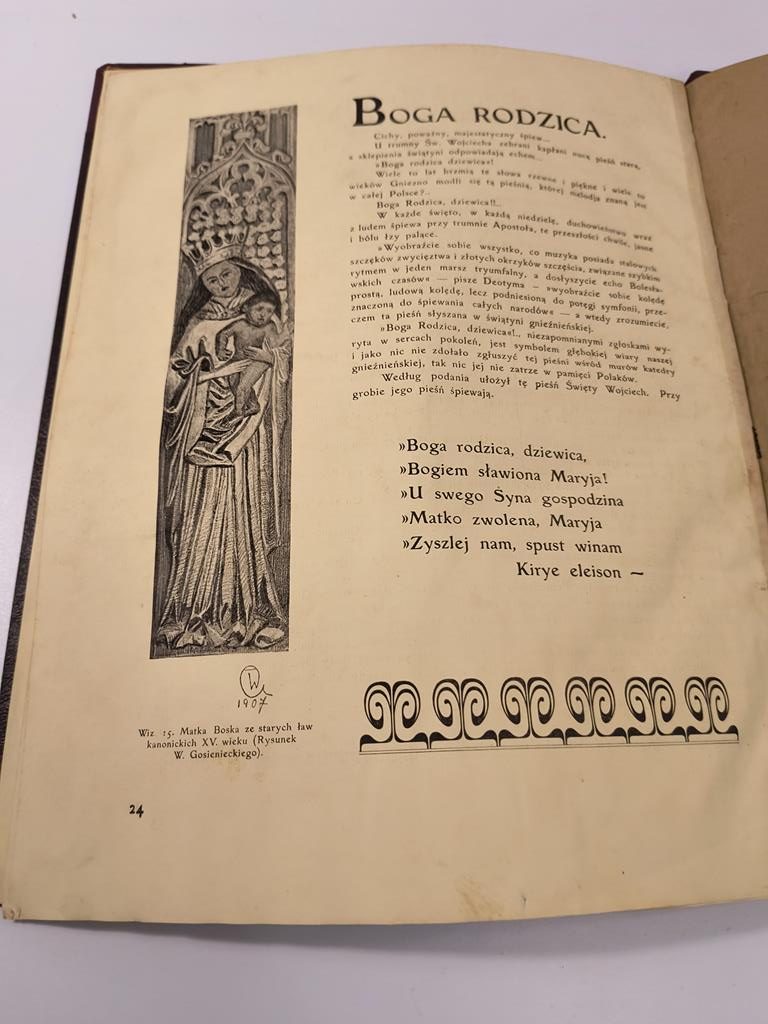 Książka "Katedra Gnieźnieńska w historji, sztuce i podaniach"część I