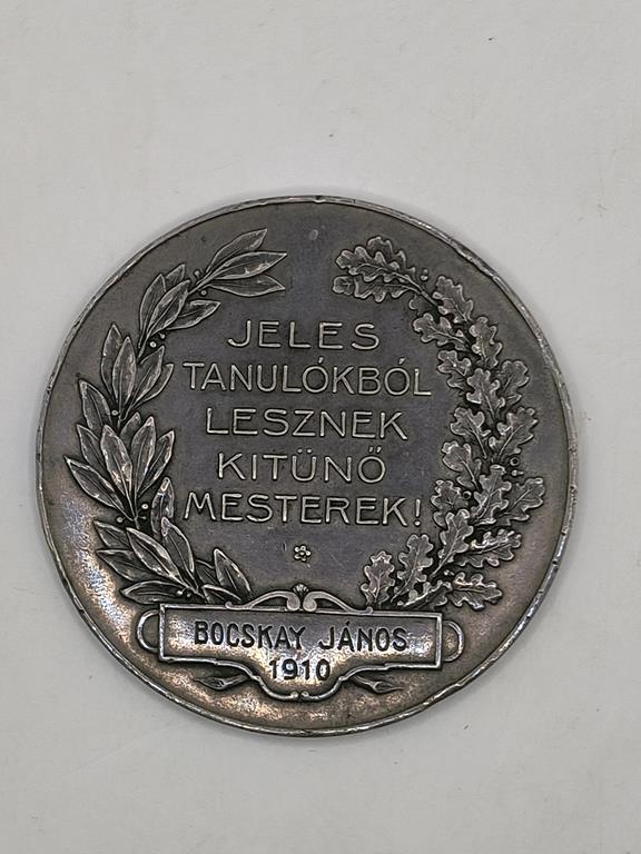 Medal honorowy Izby Handlowo-Przemysłowej w Debreczynie, Węgry 1910 r.