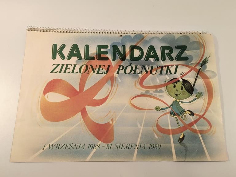 Kalendarz Zielonej Półnutki: 1 września 1988-31 sierpnia 1989