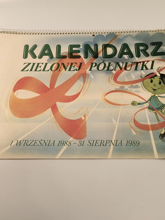 Kalendarz Zielonej Półnutki: 1 września 1988-31 sierpnia 1989