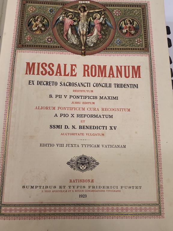 Mszał Rzymski - Missale Romanum, 1923 r.