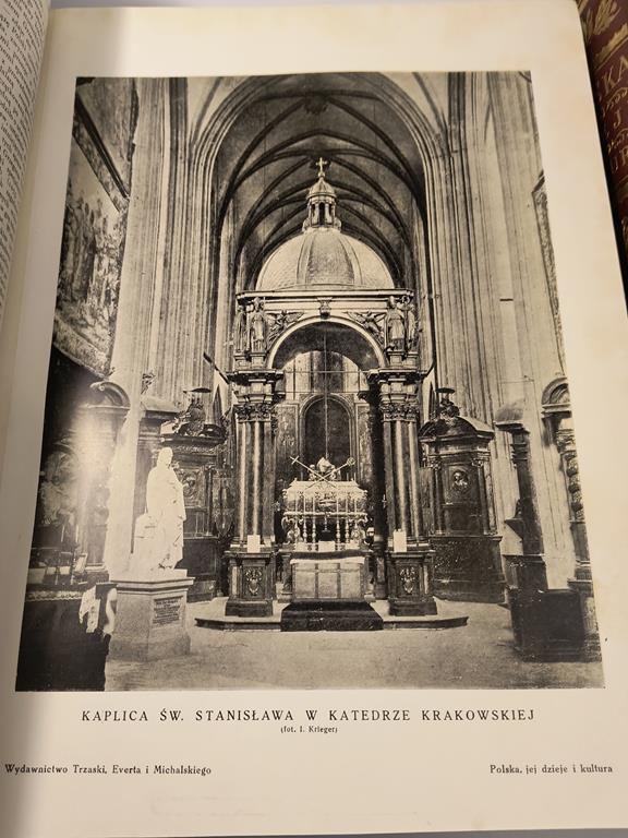 Książka "POLSKA - jej dzieje i kultura. Od czasów najdawniejszych do chwili obecnej" - komplet, 3 tomy; 1927r.