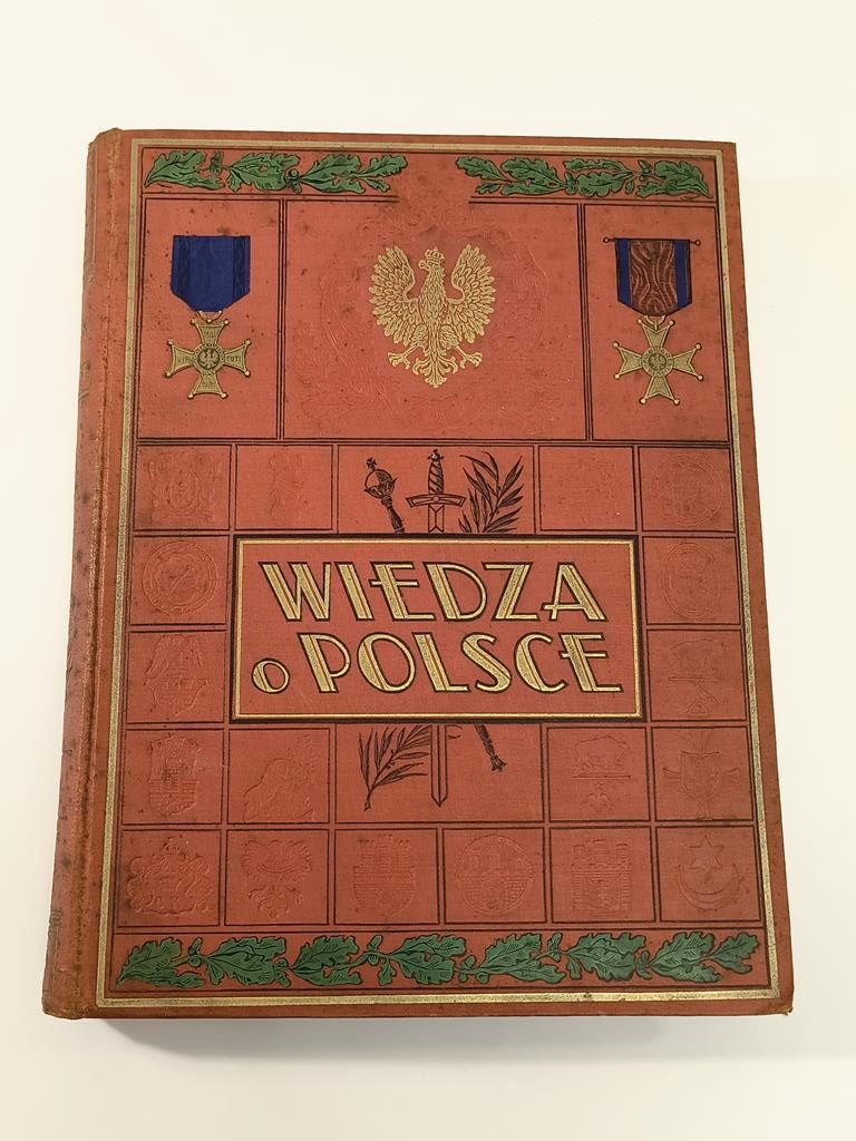 Książka "Wiedza o Polsce" Tom I, ok. 1930 r.