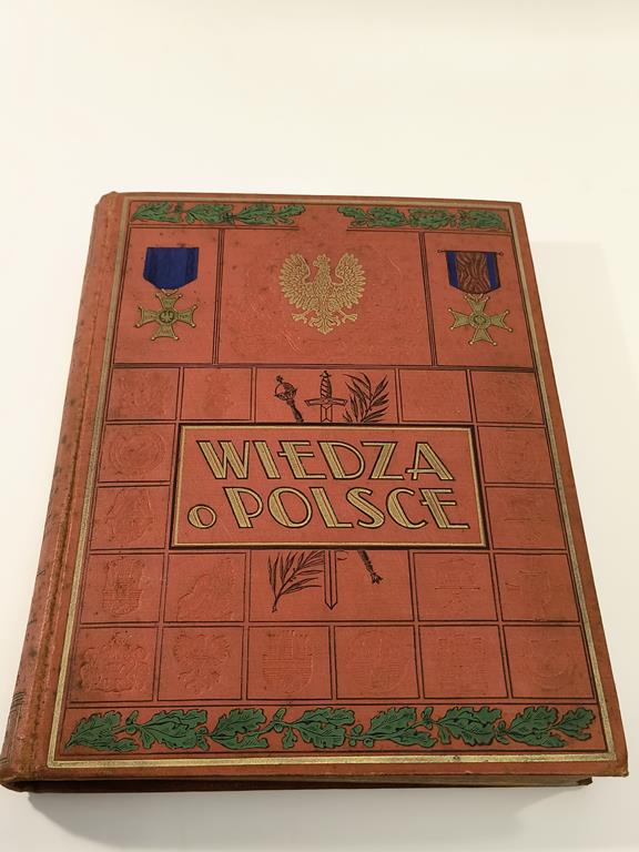 Książka "Wiedza o Polsce" Tom I, ok. 1930 r.