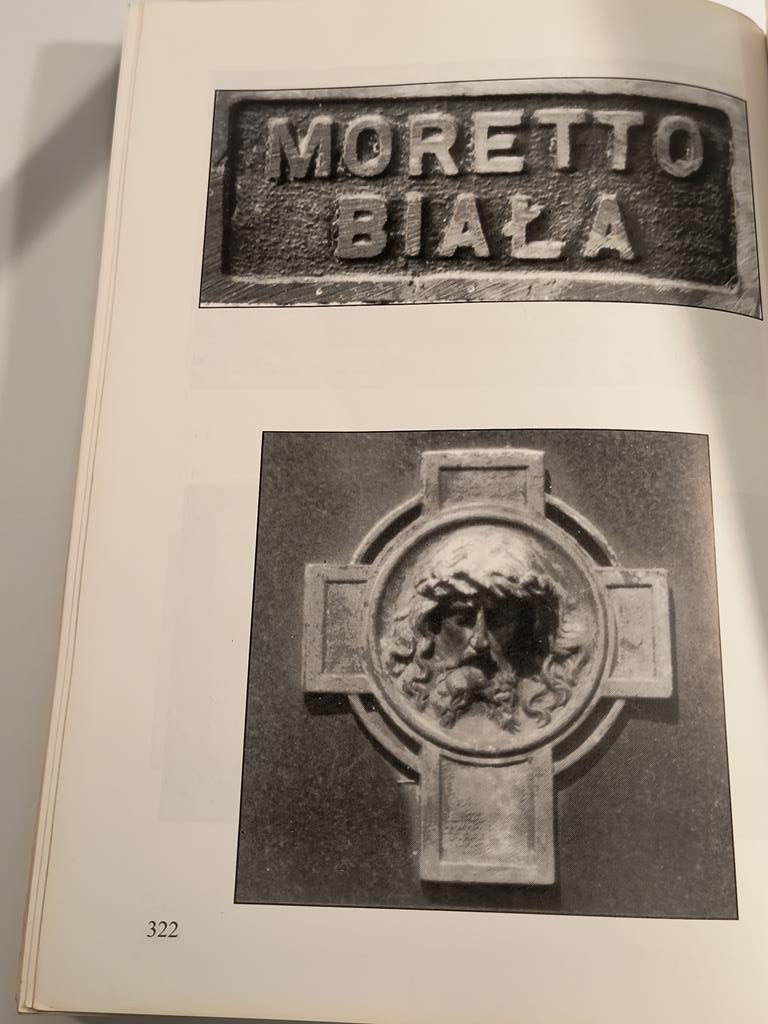 Książka "Cmentarz Rzymskokatolicki w Białej. Księga Zasłużonych" Jerzy Polak, 1999 r.