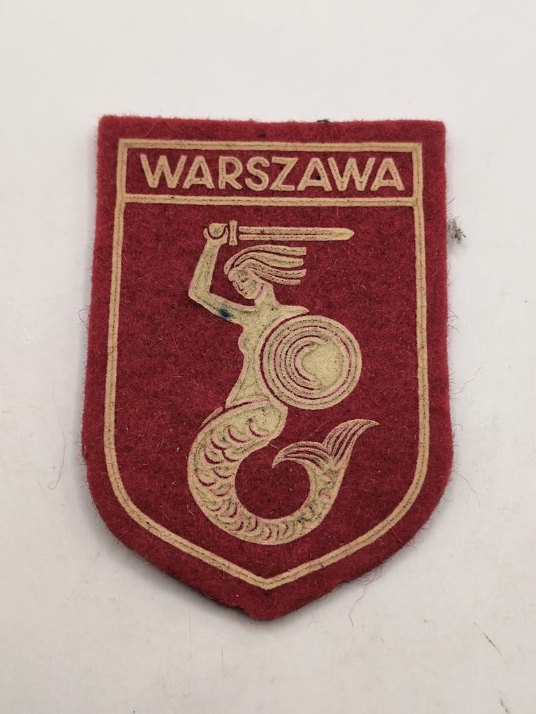 Naszywka - Warszawska Syrenka